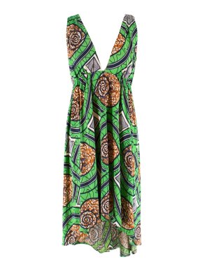 Nieves Lavi Silk Patterned Dress