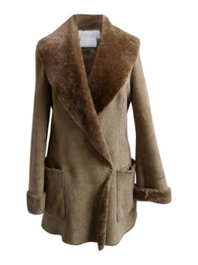 Nicole Farhi Sheepskin Coat