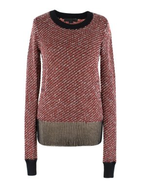 Alexander Wang Wool-blend Chain Detail Jumper