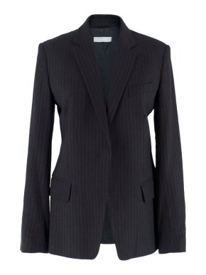 Farhi Black Pinstripe Blazer