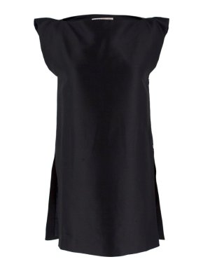 Alessandra Rich Black Cotton Tunic 1