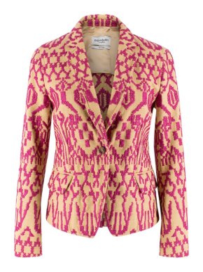 Yves Saint Laurent Vintage Embroidered Blazer