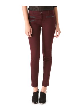 J Brand Zoey Triple Zip Skinny Jeans