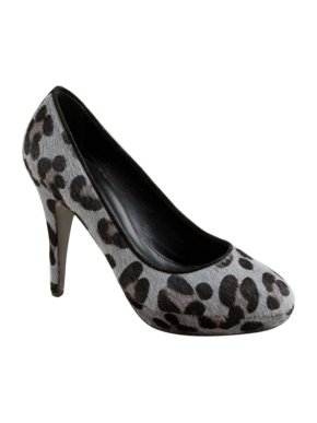 J Crew collectsion leopard print calf hair pumps