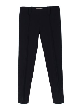 Balenciaga Black Pleated Tapered Trousers