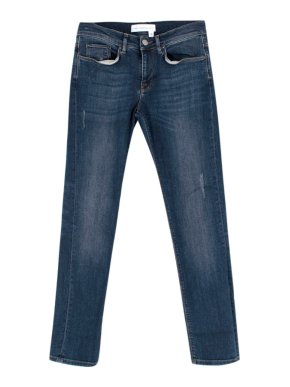Victoria Beckham Vintage Indigo Straight Leg Jeans