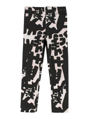 Isabel Marant Abstract Pattern Skinny Jeans