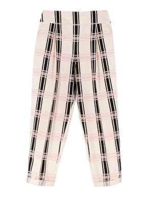 Temperley London Check Peg Trousers