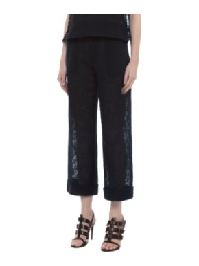 Roland Mouret Navy Rew Trousers