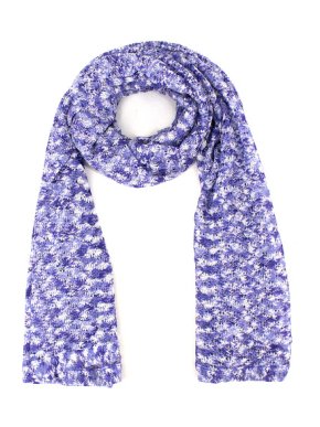Missoni Fine-Knit Purple Scarf