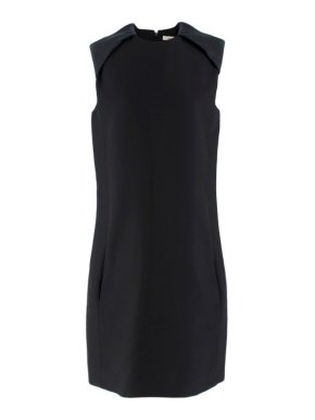 Celine Black Sleeveless Shift Dress