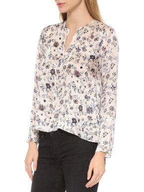 Club Monaco Aldabella Silk Blouse