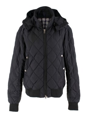J. Lindeberg Black Quilted Puffer Jacket