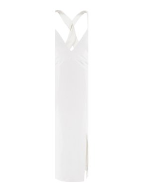 N / Nicholas Off-White Fitted Dress