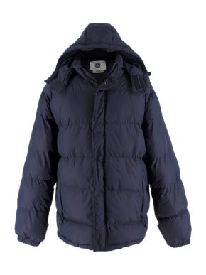 The Classic Club navy quilted-nylon jacket
