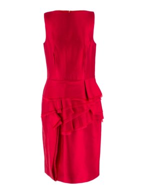 CH by Carolina Herrera duchess silk-blend satin dress