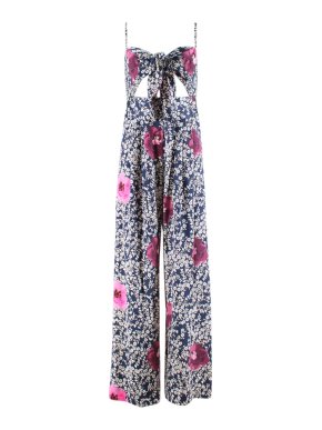 Johanna Ortiz Silk Printed Fermina Jumpsuit