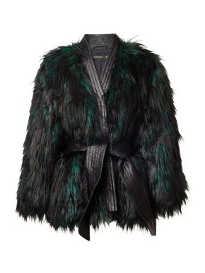 Balmain x H&M Faux-Fur Coat