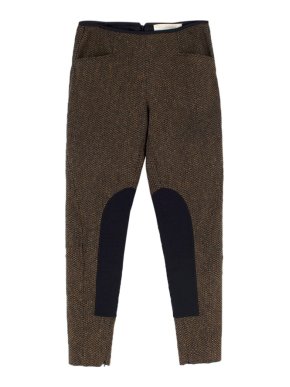 Stella McCartney Tapered Tweed Riding Pants