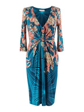 Matthew Williamson printed midi dress