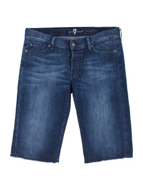 7 For All Mankind Josefina Denim Bermuda Shorts