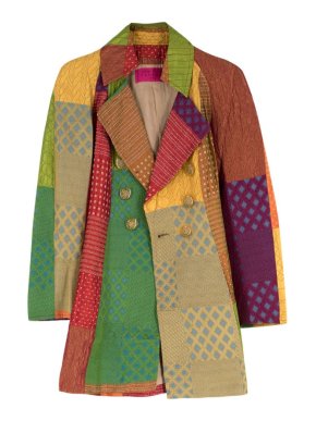 Vintage Christian Lacroix patchwork jacket