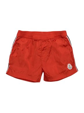 Moncler Boy's Red Swimming Trunks