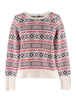 Sandro Fair Isle knit sweater