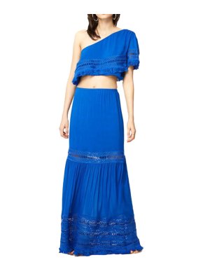 Ramy Brook Blue Diona Skirt
