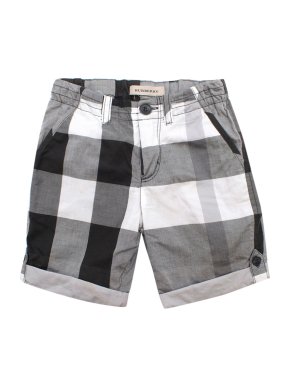 Burberry boys checked shorts
