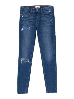 Paige Hoxton Ultra Skinny distressed jeans 1