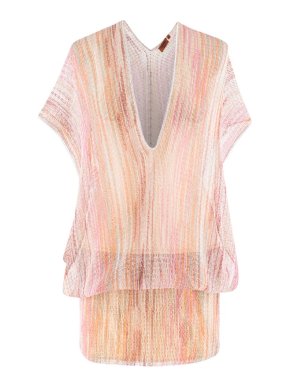 Missoni Pink Sheer Crochet Dress