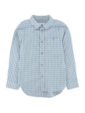 Marie Chantal Blue and White Check Shirt