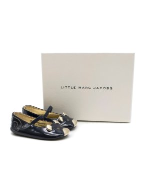 Little Marc Jacobs Mouse girls patent leather ballet flats
