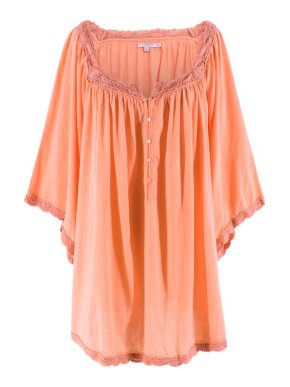 Calypso St Barth crochet-trimmed tunic