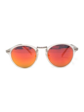 Spektre White Round Frame Sunglasses