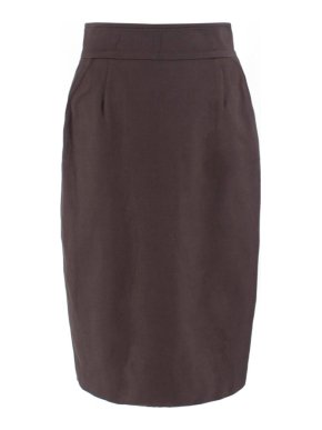 Escada Cotton-blend Twill Pencil Skirt