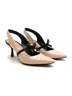 Fabrizio Viti Leather Deneuve Slingback Pumps