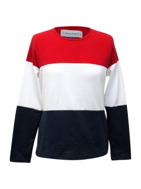 Solid & Striped The Long Sleeve Island Knit Top