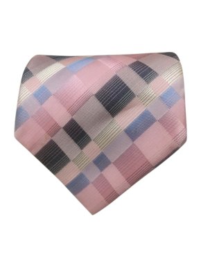 Pierre Balmain 100% silk pink/multi tie