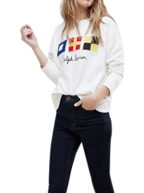 Polo Ralph Lauren Rustic Flag Logo Sweatshirt