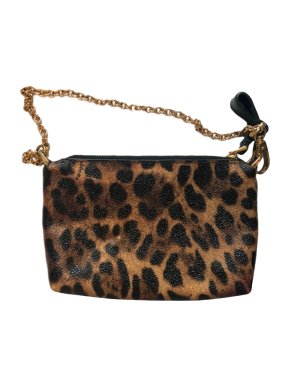 Dolce & Gabbana leopard print pouch