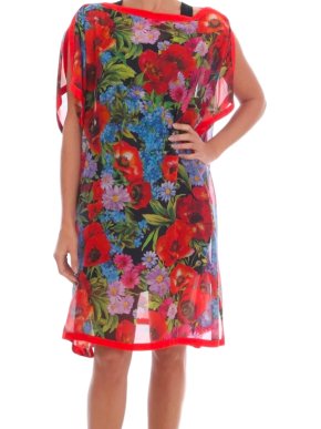 Dolce & Gabbana Floral-Print Kaftan