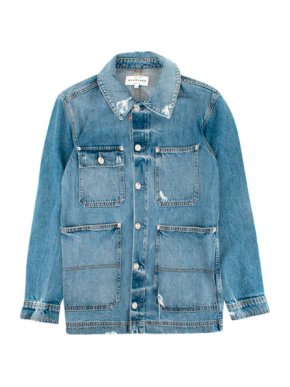 SLVRLAKE Worker Light-wash Denim Jacket
