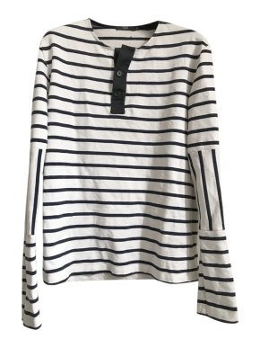 Markus Lupfer Striped Long-Sleeved Top