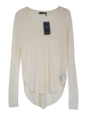 Polo Ralph Lauren Cream V-neck Top