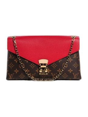 Louis Vuitton Canvas Pallas Chain shoulder bag