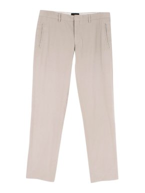 Joseph Men's Light Grey Casual Trousers