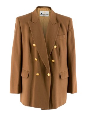 Aquascutum Men's Cashmere Double Breasted Blazer