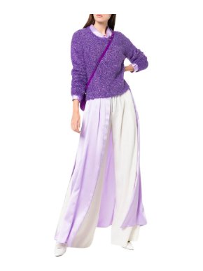 Sies Marjan Jewel Neck Lurex Sweater